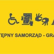 Logo Dostępny Samorząd - Granty