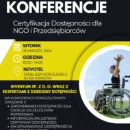 Więcej o: Bezpłatne Szkolenie w Krakowie – Certyfikacja Dostępności dla NGO i Przedsiębiorców